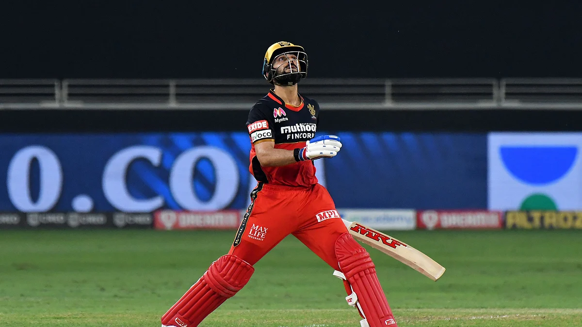 Virat Kohli has only scored one fifty so far in the IPL 2020.
