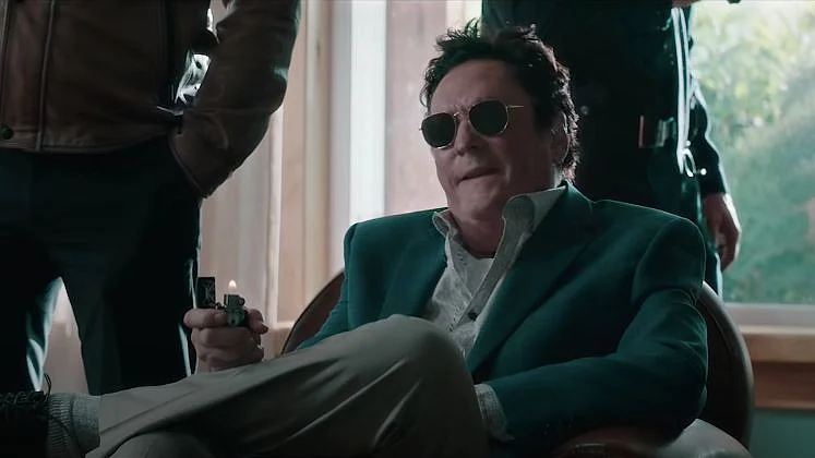 Michael Madsen in <i>Silence / Nishabdham.</i>