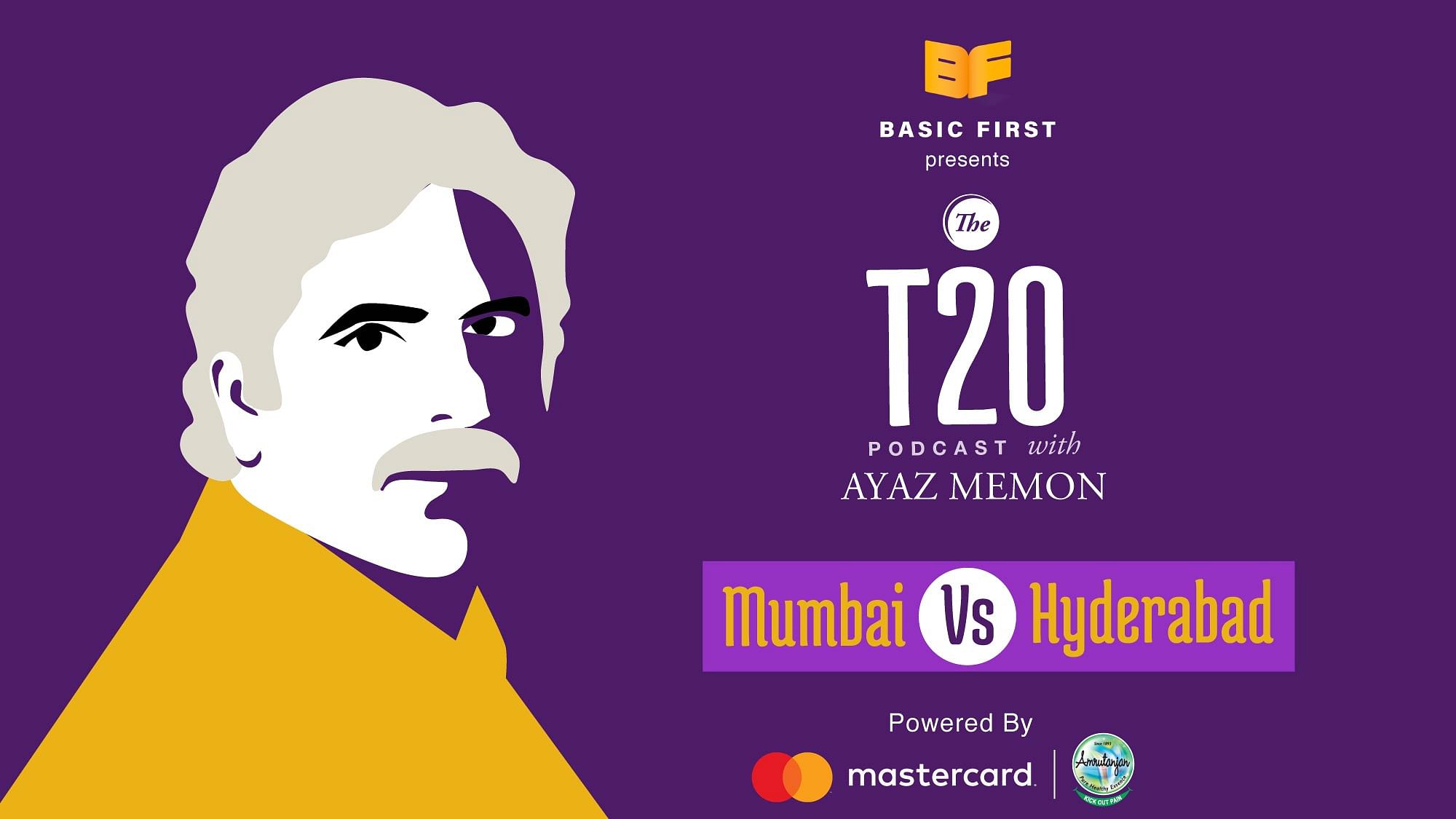 On episode 17 of The T20 Podcast, Ayaz Memon and I talk about Mumbai’s easy victory over David Warner’s Hyderabad.