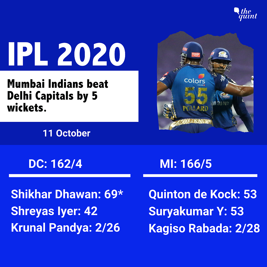 5 Big Moments: Mumbai Indians Hand Delhi Capitals Their 2nd Loss