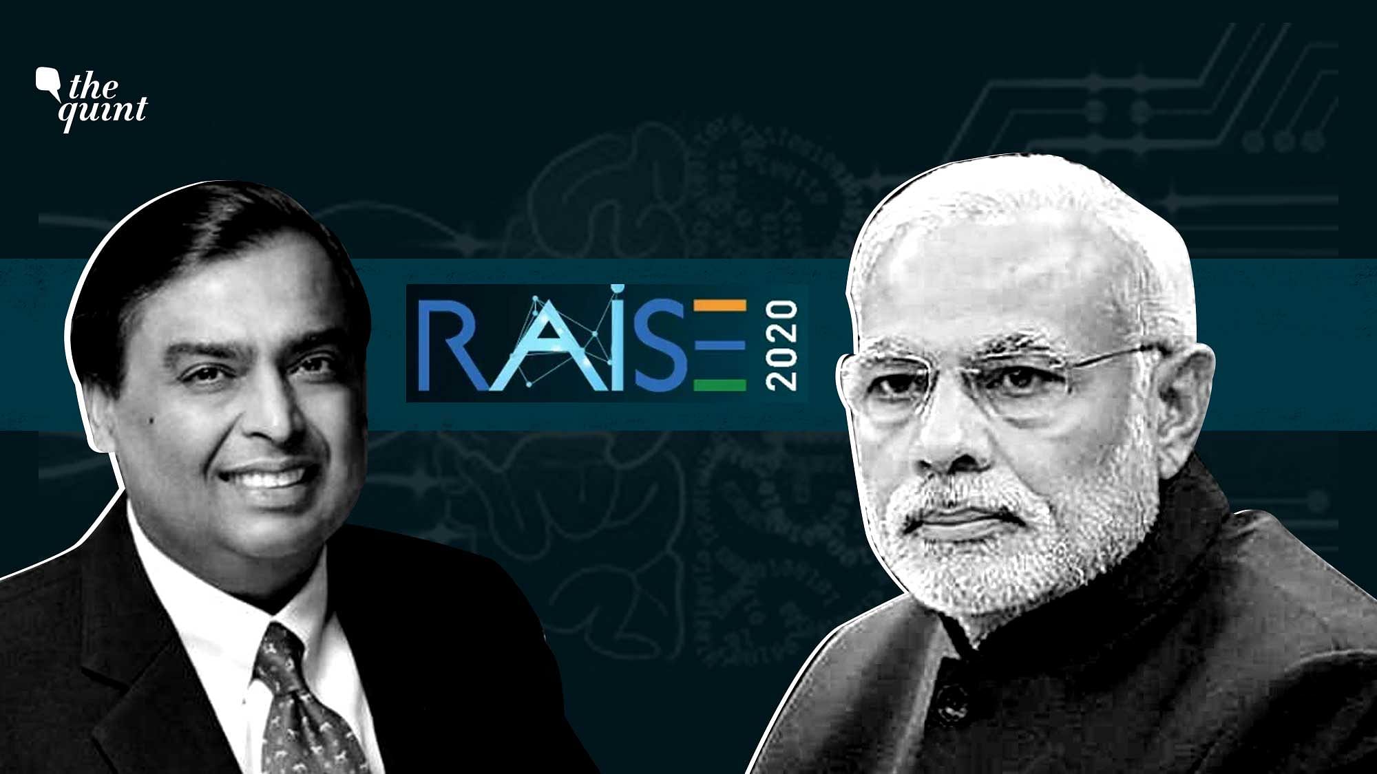 Prime Minister Narendra Modi, on Monday, 5 October, spoke at the inauguration of RAISE 2020 AI Summit.