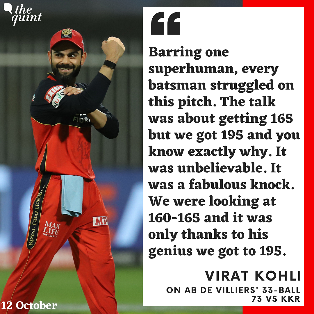 Barring One Superhuman, All Batsmen Struggled: Virat Praises AB