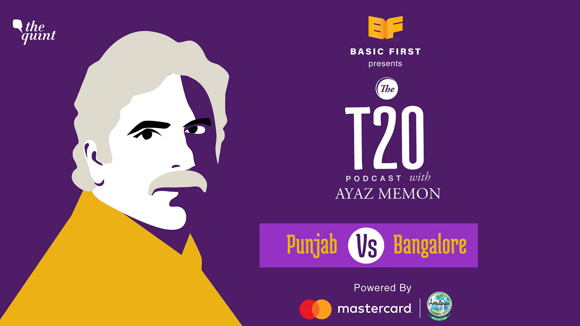 On Episode 31 of The T20 Podcast, Ayaz Memon and Mendra Dorjey talk about Punjab’s 8 wicket victory over Bangalore - just their second win of the season.