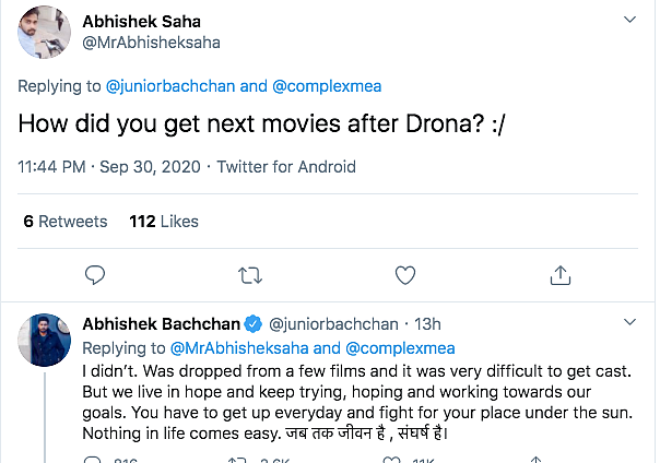 Here's What Abhishek Said to a Troll Who Called Him 'Jobless'