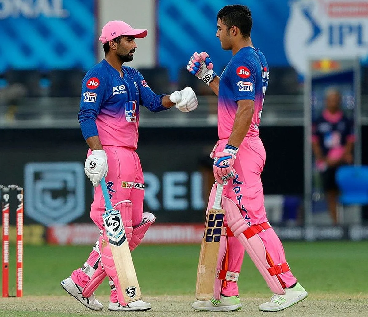 Rahul Tewatia and Riyan Parag stitched an unbeaten 47-ball 85-run partnership to take their team over the line
