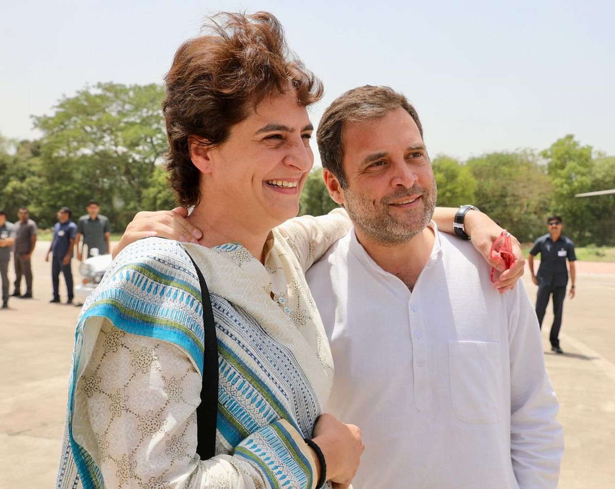 The viral image is actually from 2019, when Rahul and Priyanka Gandhi were campaigning during the LS elections.