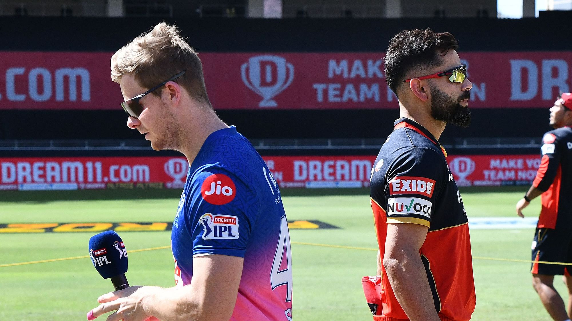 Steve Smith’s RR have won the toss and elected to bat first in Dubai vs RCB.