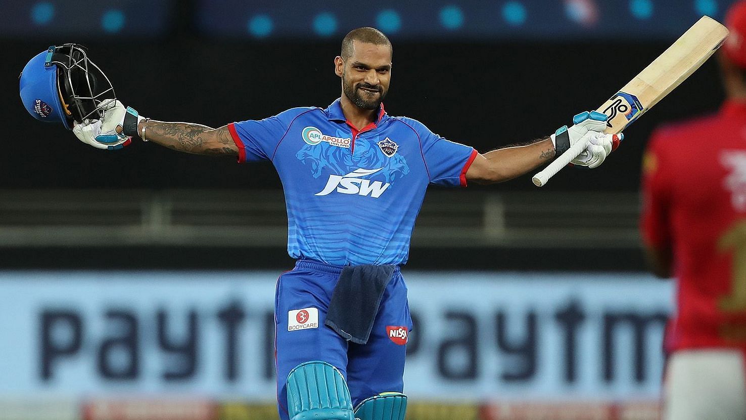 Shikhar Dhawan became the first player to score two centuries in consecutive matches in the IPL.