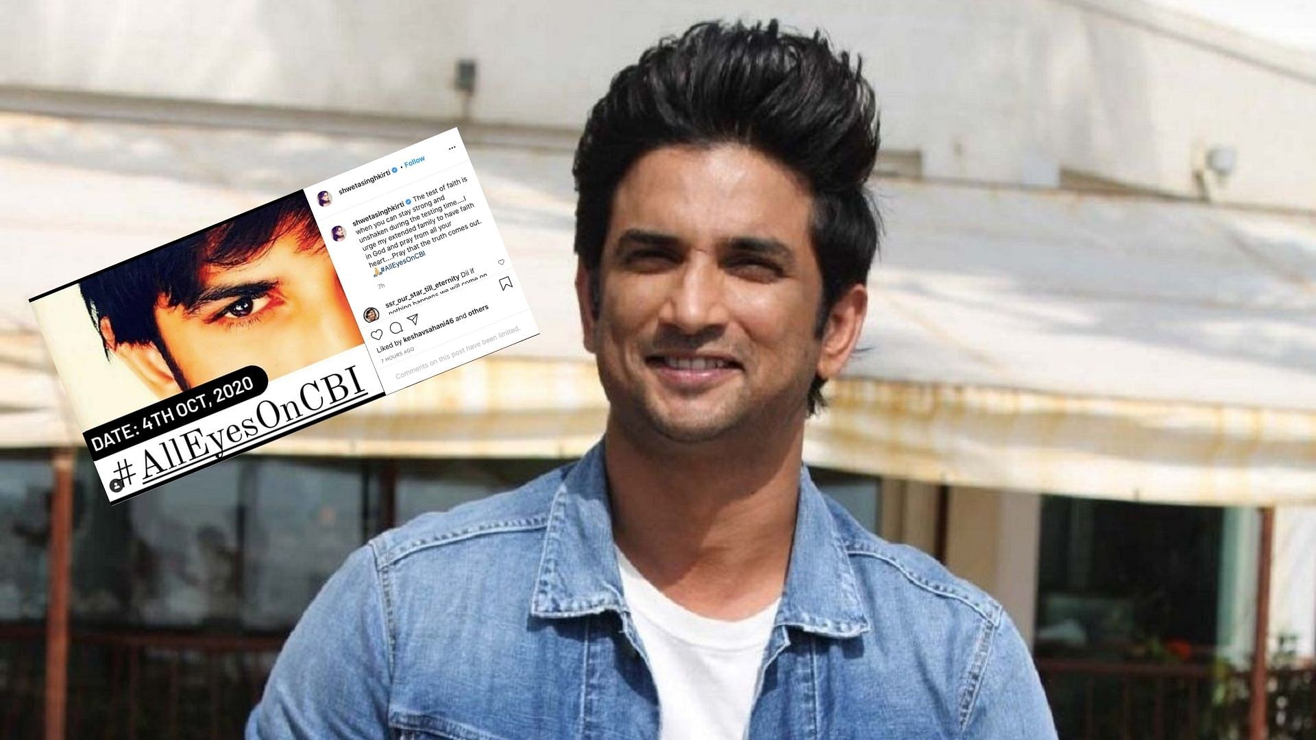 Sushant Singh Rajput’s sister posts a message after the AIIMS report.