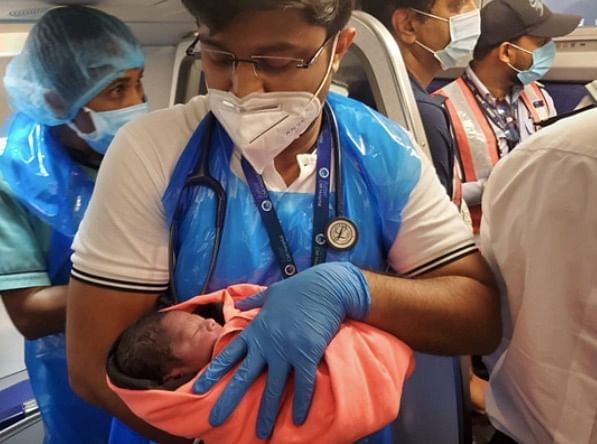 Recently, a woman gave birth to her baby boy on board an IndiGo flight.