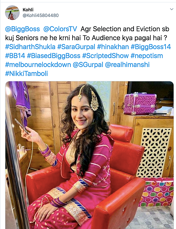 Fans Upset Over Reports of Sara Gurpal Being Evicted from 'BB14'