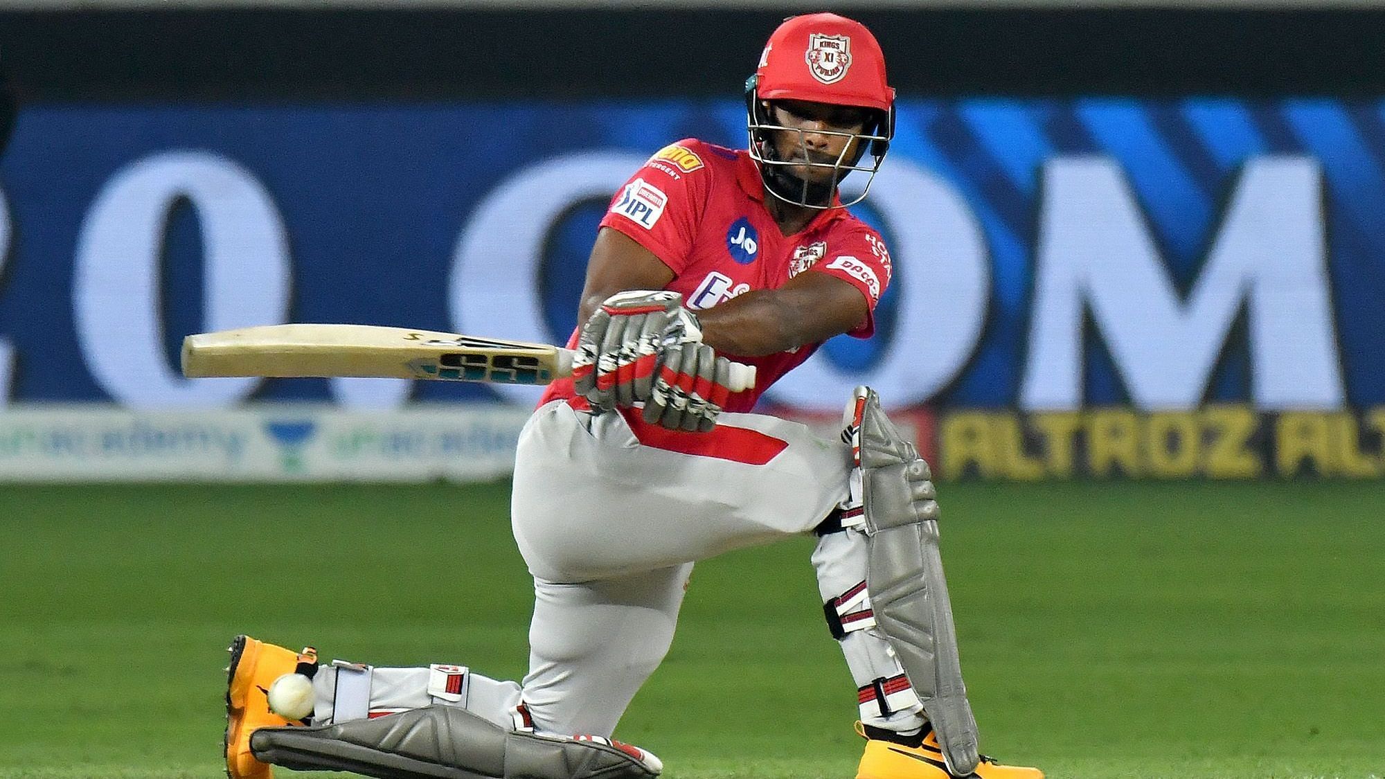Kings XI Punjab batsman Nicholas Pooran smashed 77 runs off 37 balls but didn’t have any support from the other end