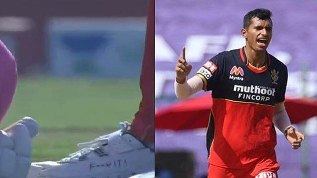 “F*** it! Bowl Fast”: Words on Navdeep Saini’s shoes catches the attention of social media.