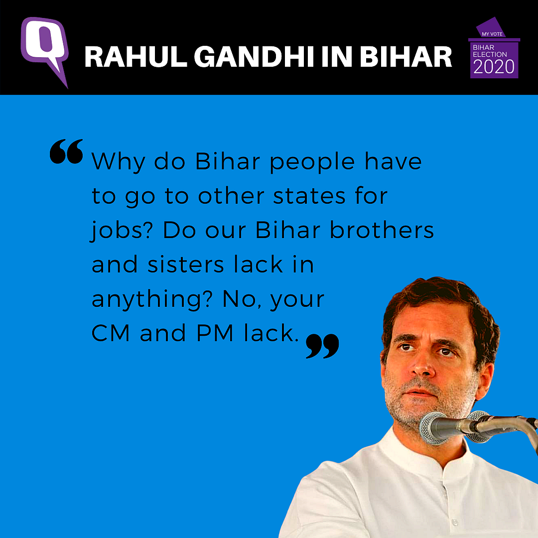 ‘We Can’t Compete with PM Modi at Lying’: Rahul in Bihar