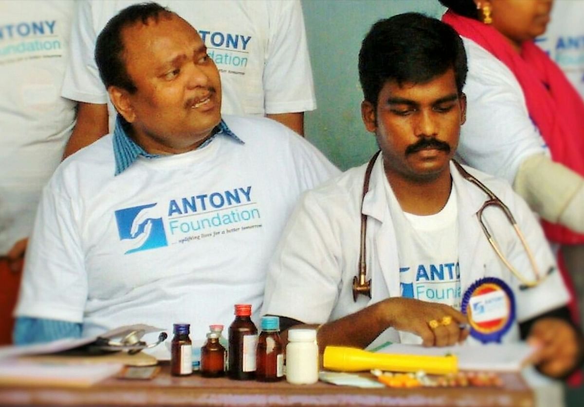 He founded the Antony Foundation in 2013 for providing health, social, educational and medical services to the needy.