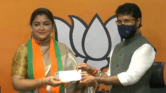 Putting an end to all the speculations, Khushbu Sundar has officially joined the Bharatiya Janata Party (BJP) at an event in New Delhi on Monday.