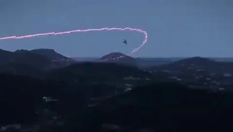 A still from the viral video.