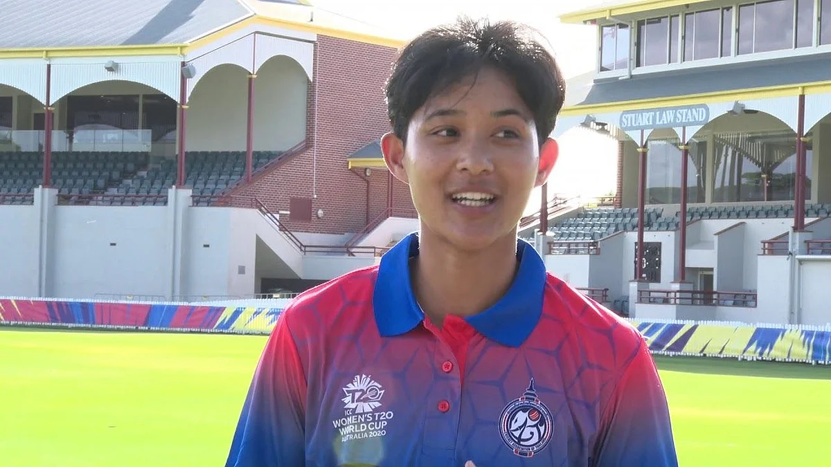 Thailand’s Natthakan Chantham will become the first player from Thailand to feature in the Women’s T20 Challenge.