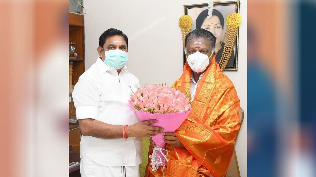 Popularly called EPS (right), he is presently serving as the chief minister of the state and the other name in the race, O Panneerselvam, is now the deputy chief minister.