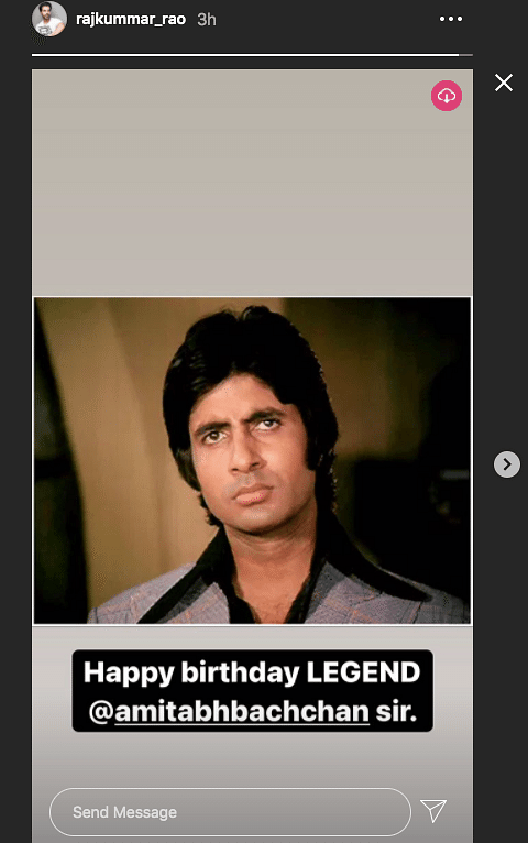 Amitabh Bachchan celebrates his birthday on 11 October. 