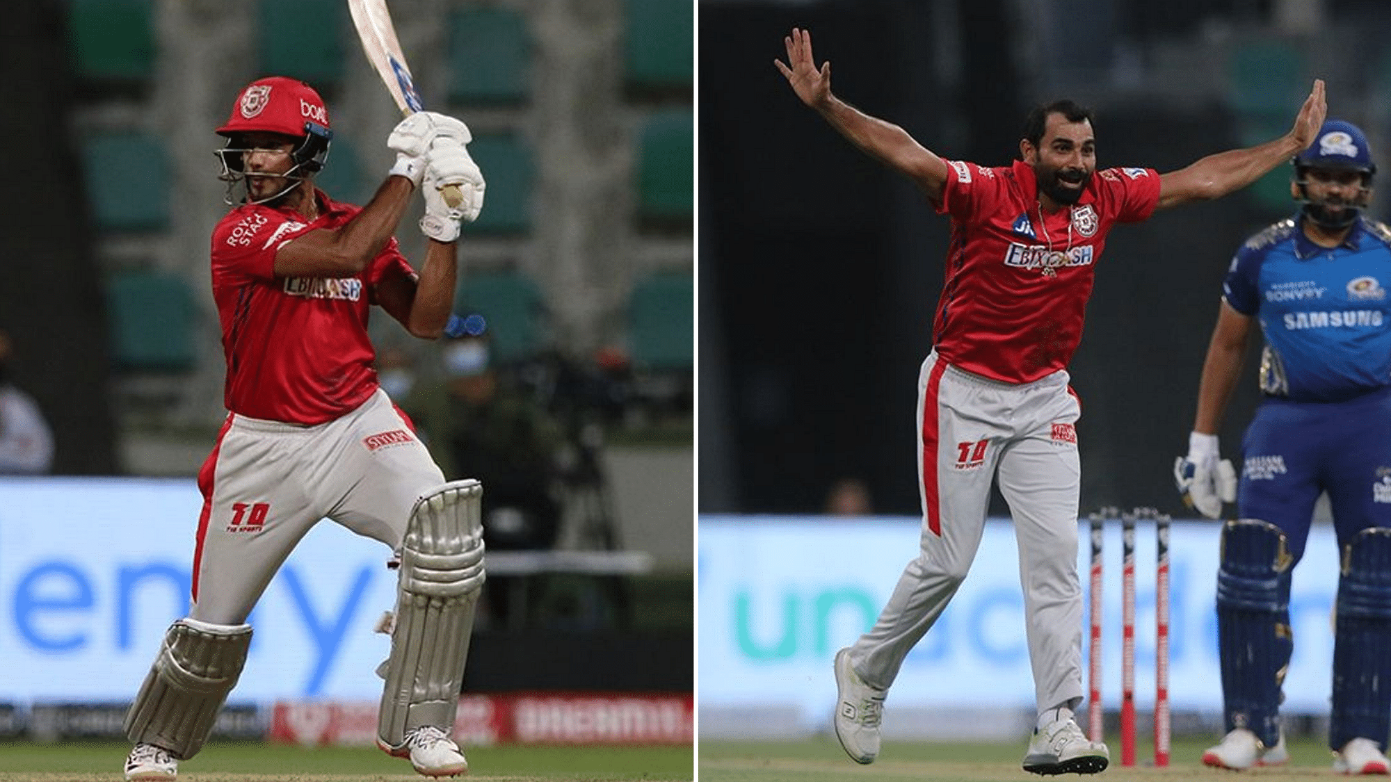 Kings XI Punjab duo of Mayank Agarwal and Mohammad Shami lead the races for Orange and Purple Caps, respectively