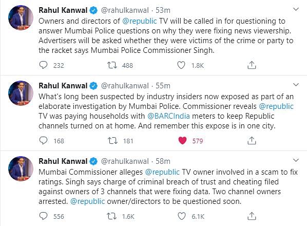 Republic TV has issued a statement and has denied all the charges. 