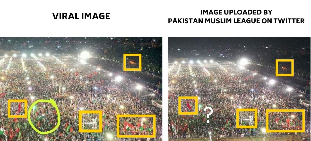No, That’s Not the Indian Flag at a Protest Rally in Pakistan