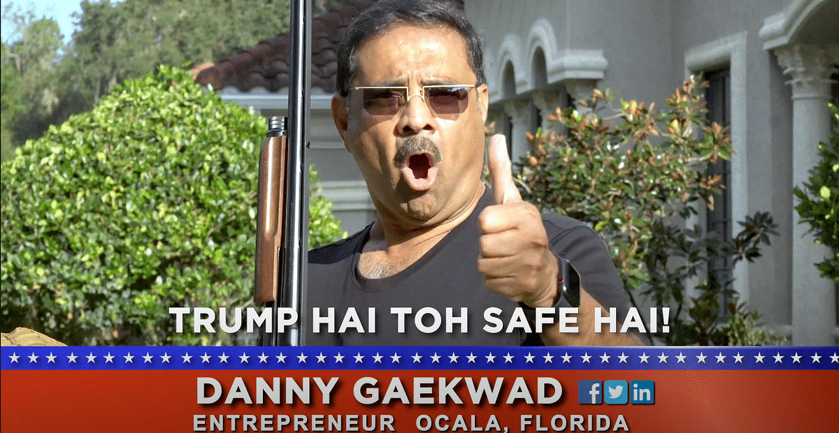 Danny Gaekwad urges Indian-Americans to believe “President Trump is a friend of India”.