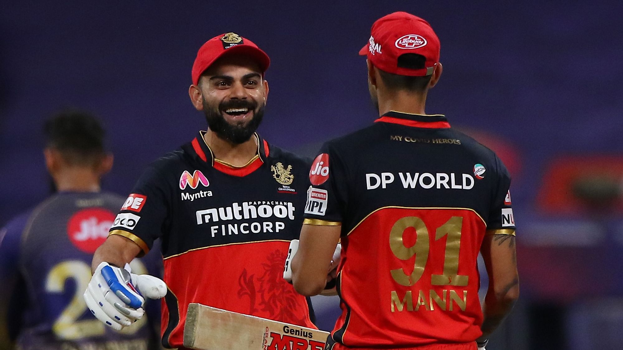 Royal Challengers Bangalore cruised to a win over Kolkata Knight Riders on Wednesday, 21 October.