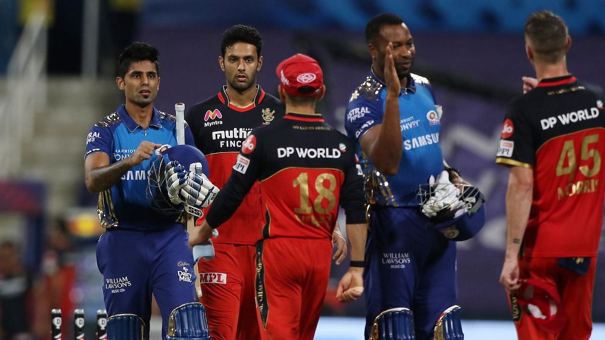 MI beat RCB in the 48th game of the tournament by 5 wickets.