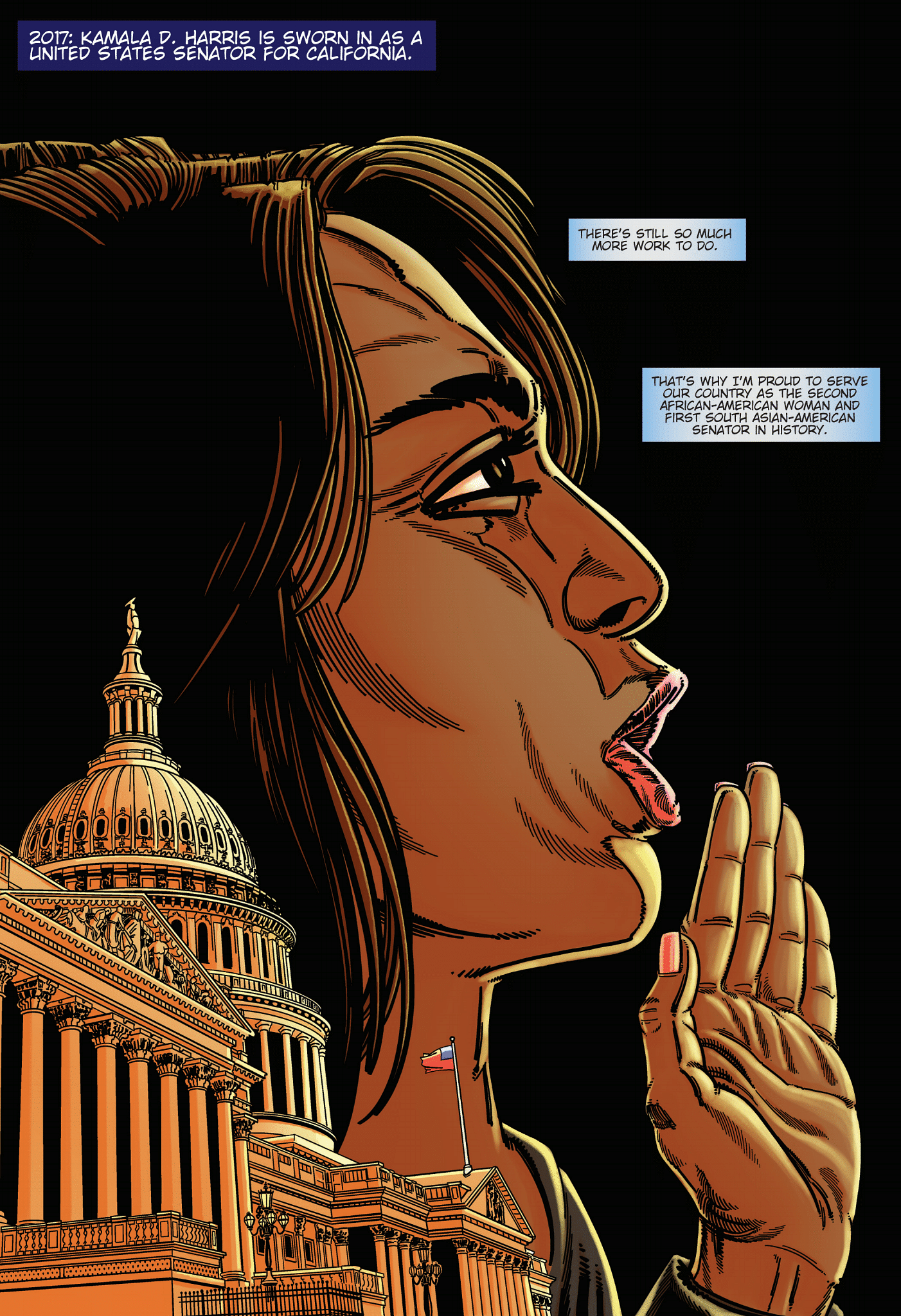 The Day After Her Birthday, A Comic On Kamala Harris Releases