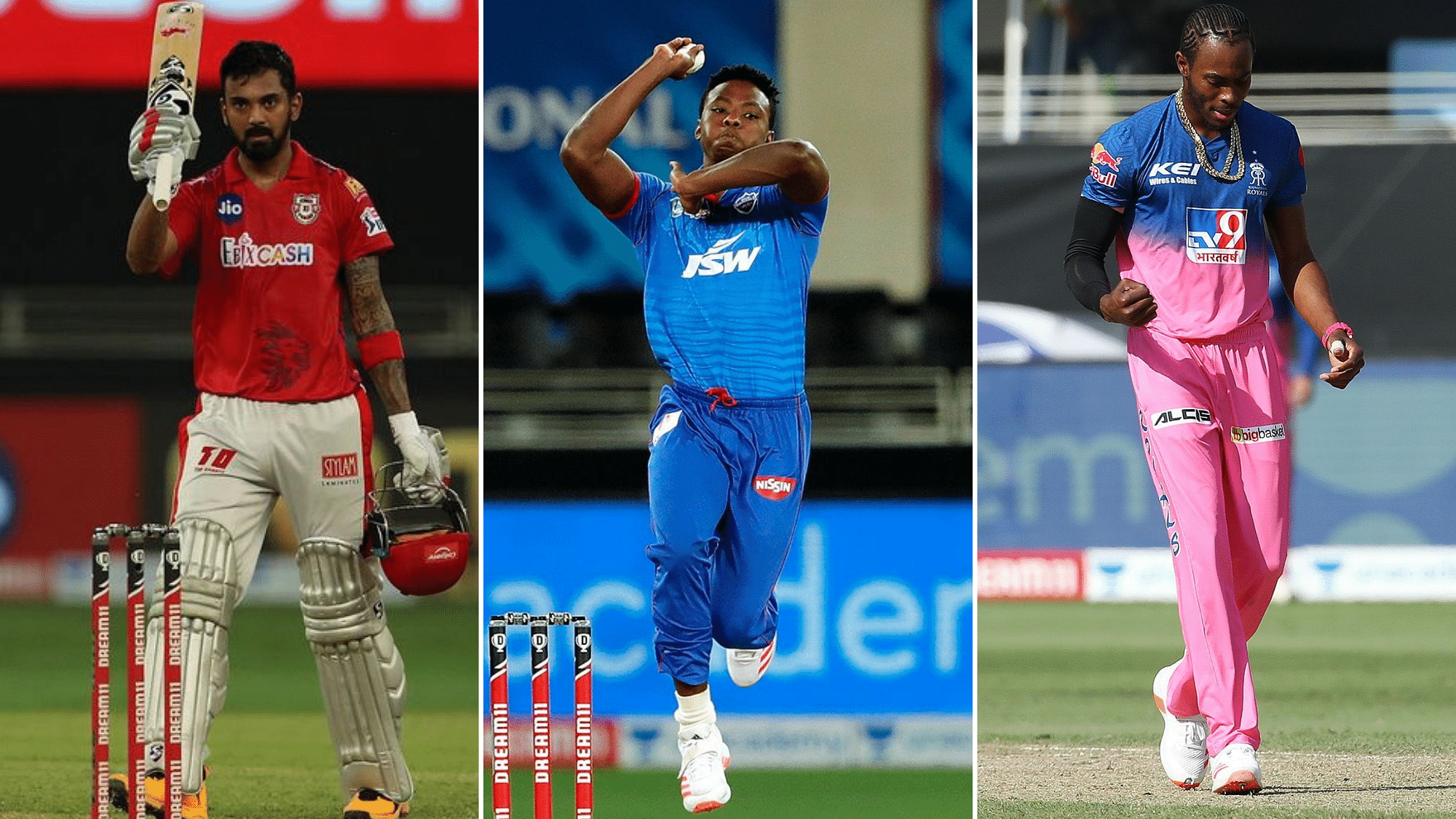 KL Rahul holds on to the Orange Cap with 448 runs, while Kagiso Rabada leads Purple Cap race with 18 wickets and Jofra Archer tops MVP table with 194.5 points