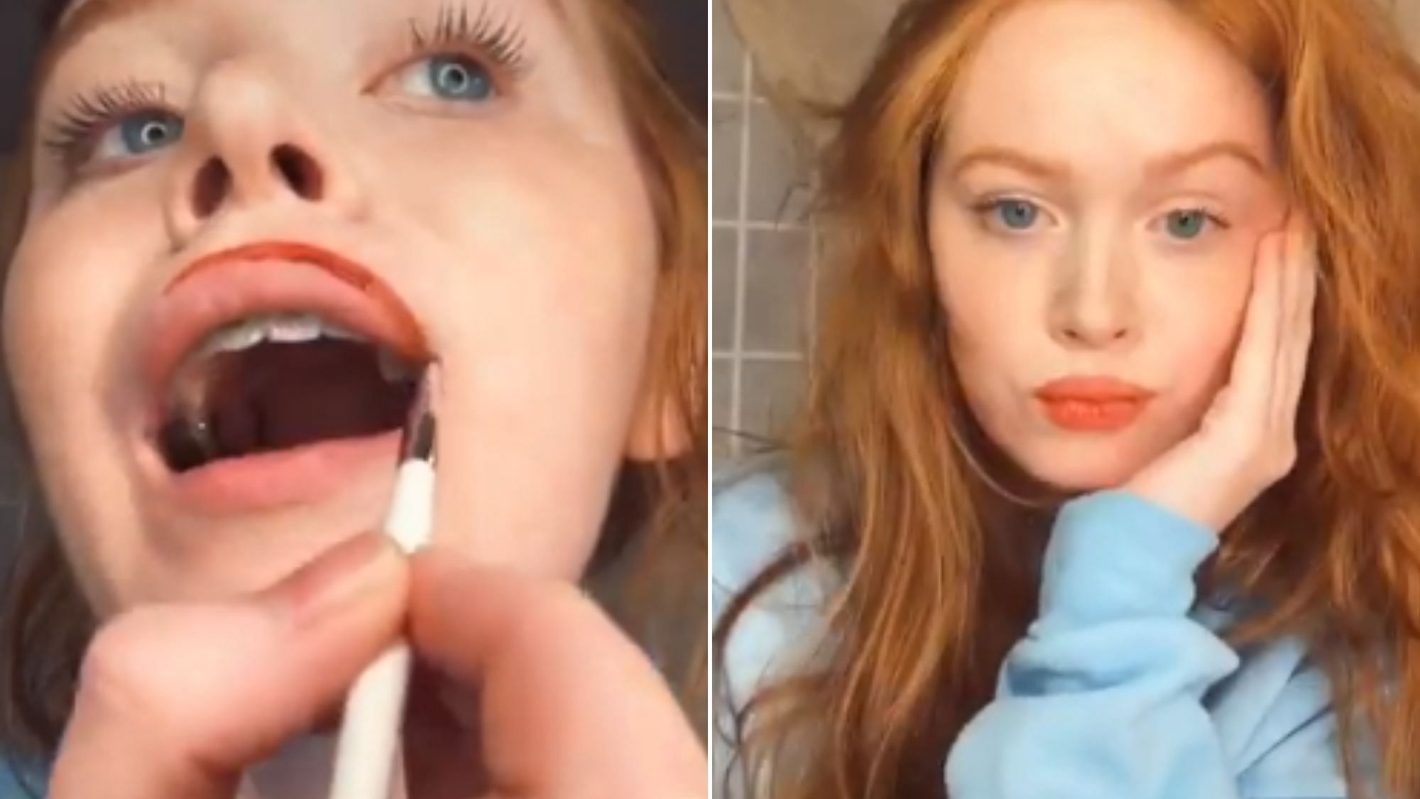 American Blogger Puts Henna on Lips, Twitter Says It's Dangerous