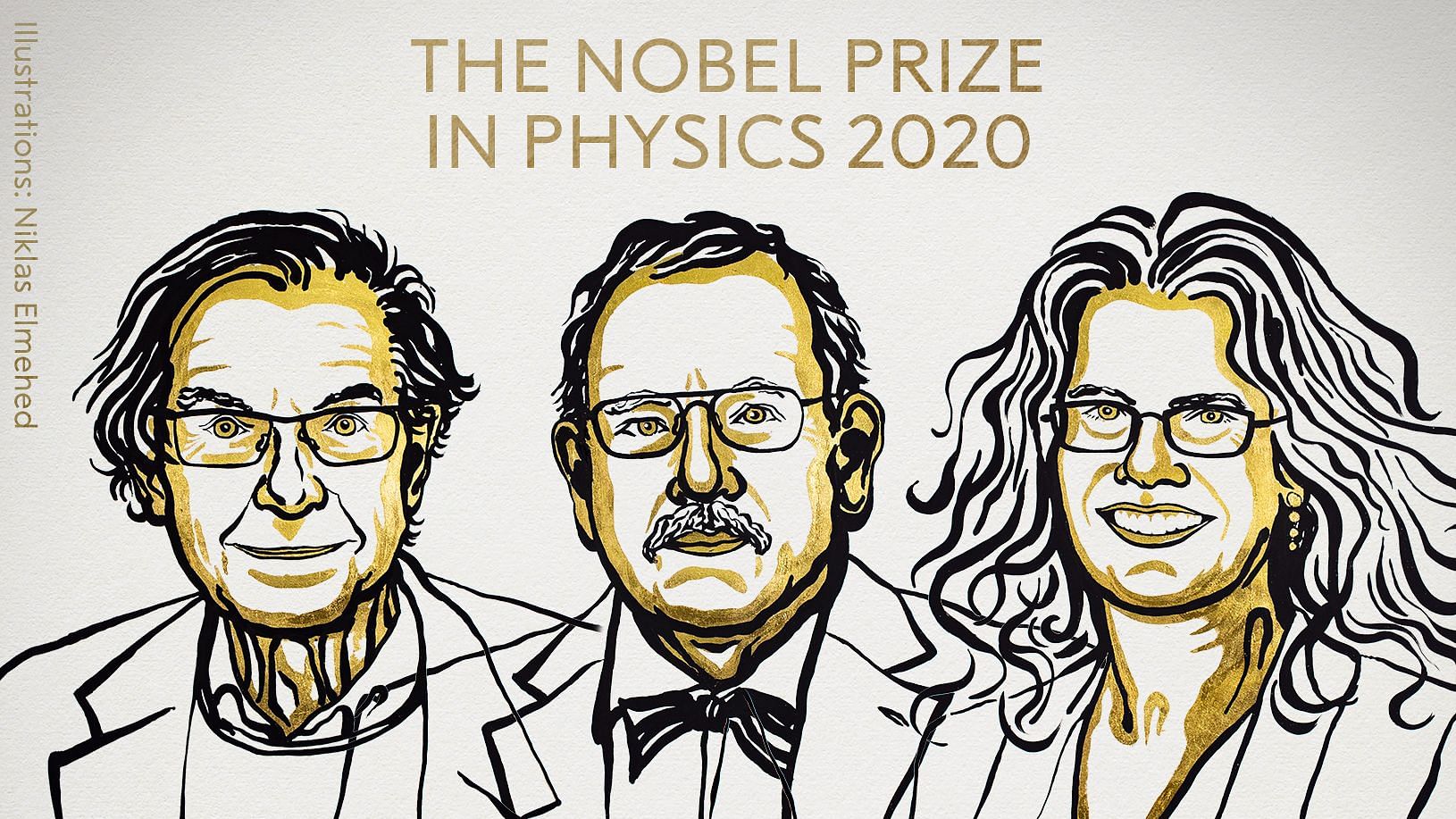 The Royal Swedish Academy of Sciences on Tuesday, 6 October, announced that it has decided to award the 2020 Nobel Prize in Physics with one half to Roger Penrose and the other half jointly to Reinhard Genzel and Andrea Ghez.