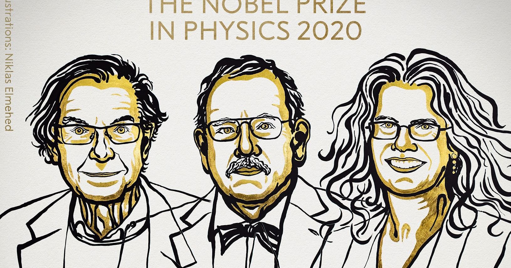 Three Awarded 2020 Nobel in Physics for Two Studies on Black Holes