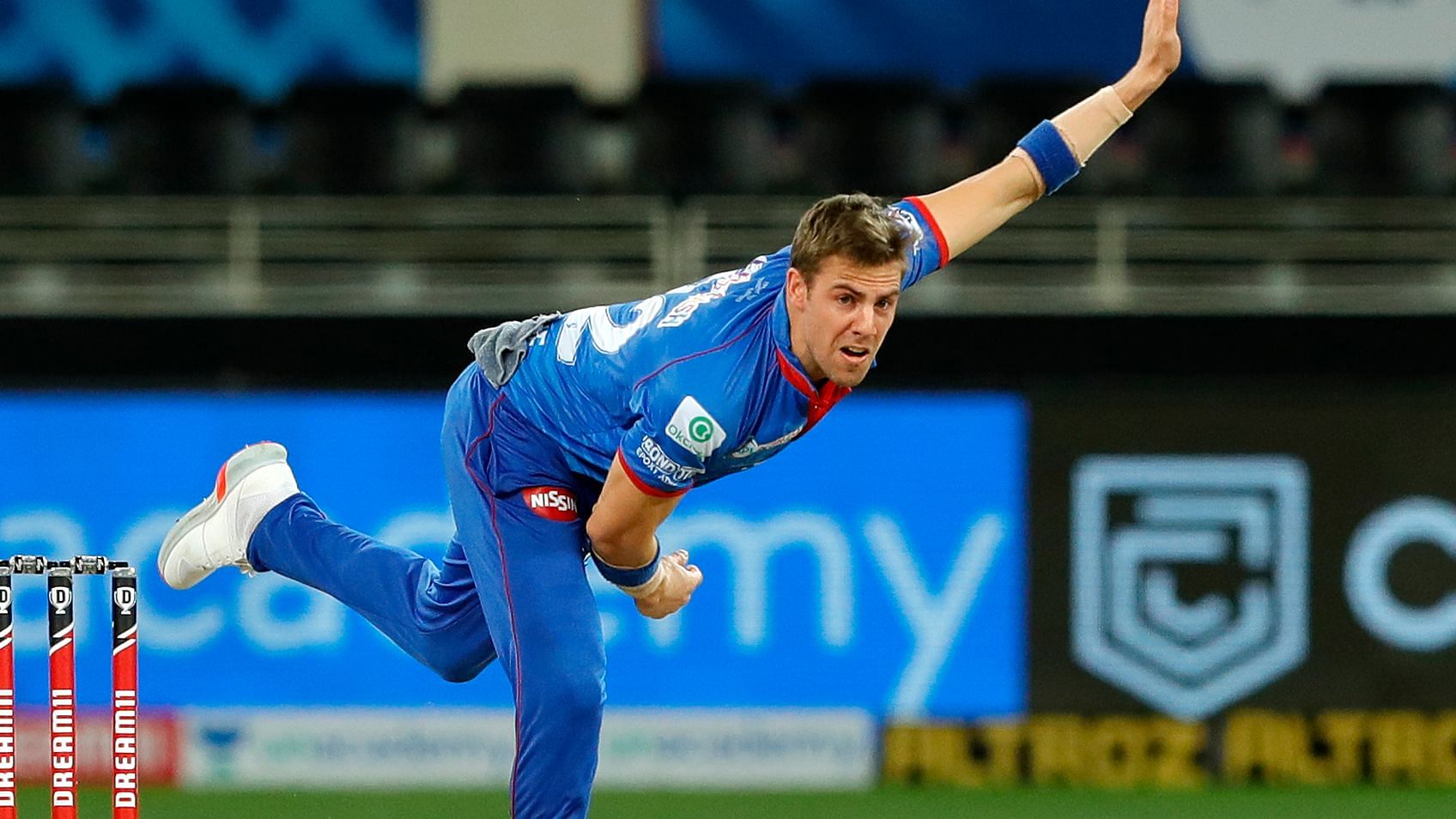 Delhi Capitals (DC) fast bowler Anrich Nortje smashed Dale Steyn’s 8-year record for he fastest delivery in IPL history.