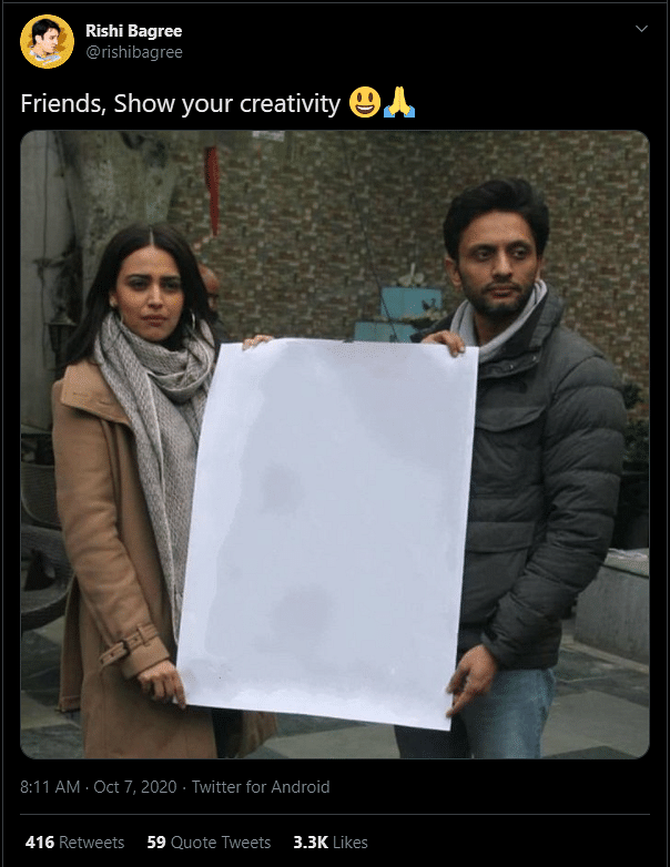 The original photograph was from December 2019, which was edited by several social media users.