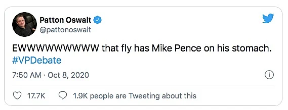 Kamala Harris, Mike Pence & The Fly That Stole The Show