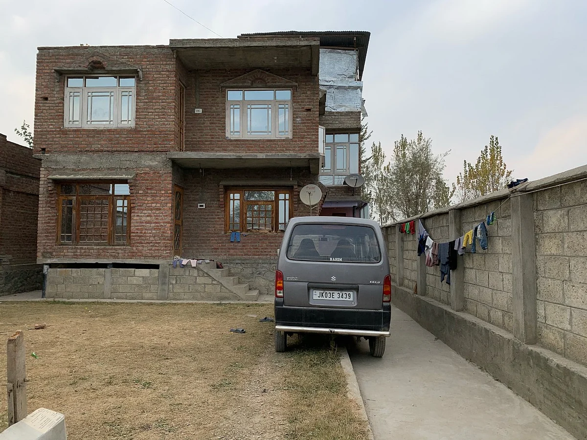 Parveena Ahanger’s residence.