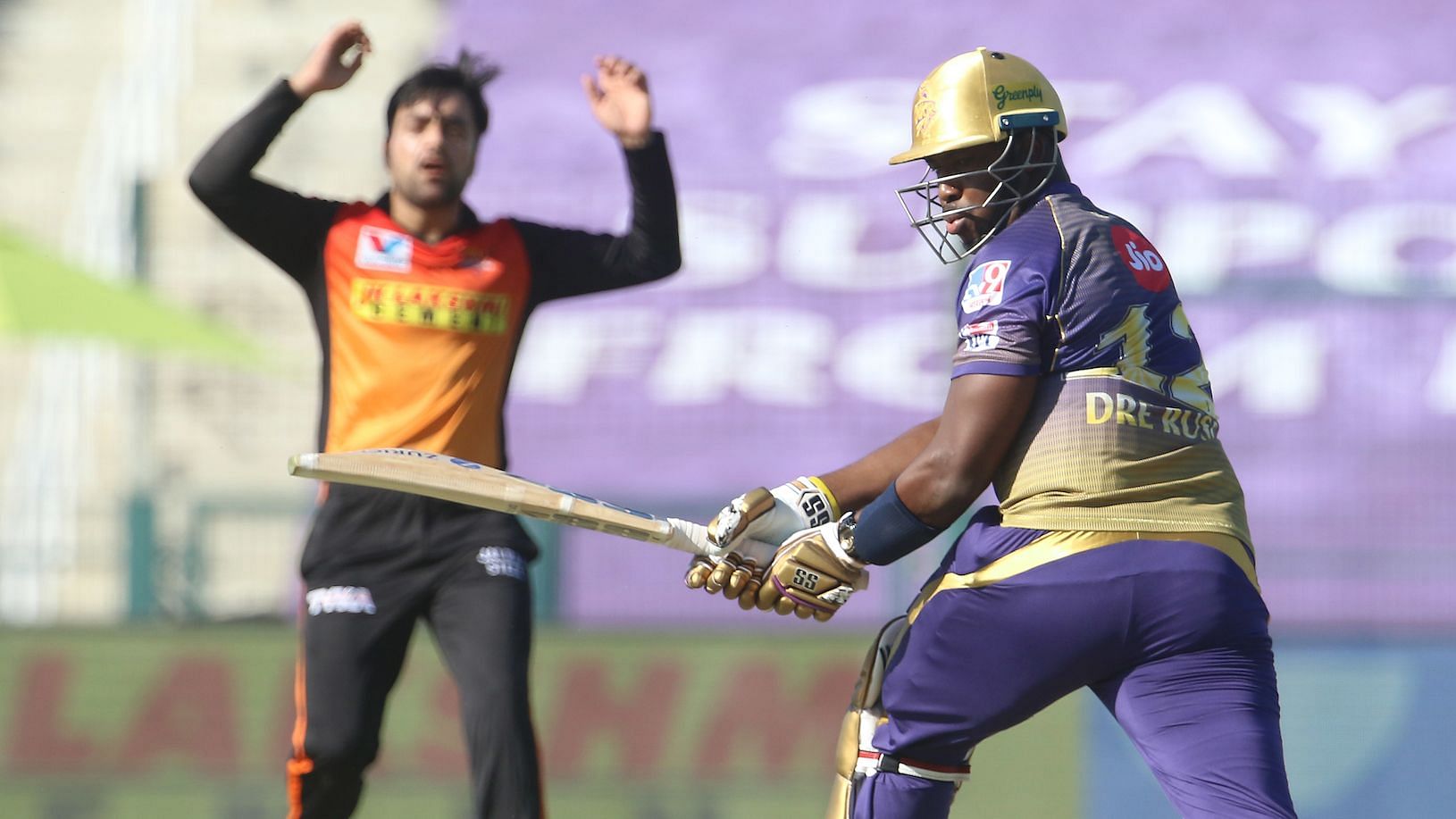 Kolkata Knight Riders’ big-hitting Andre Russell hasn’t clicked with the bat yet in this season of the IPL.