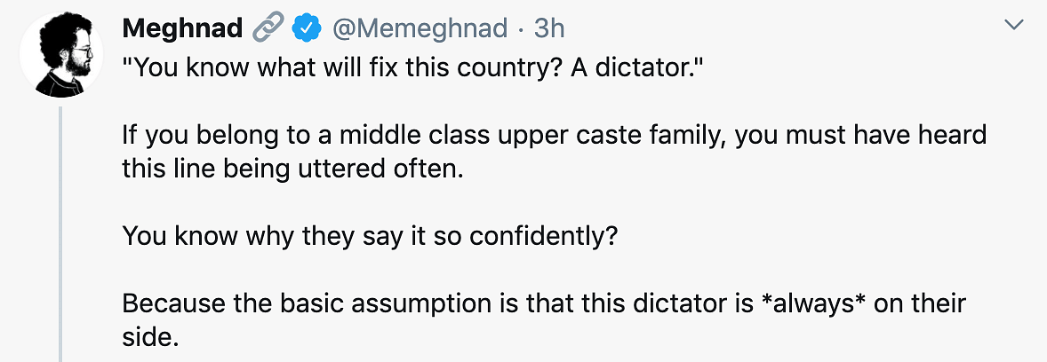 Vijay Deverakonda advocates the case for why not everyone shouldn't vote and why a dictatorship is a good option. 