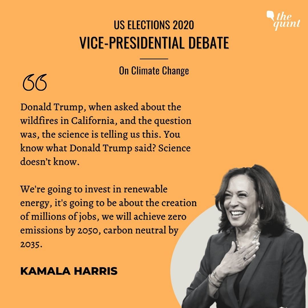 The Pence-Harris face-off was far from the chaos of the first presidential debate last week.