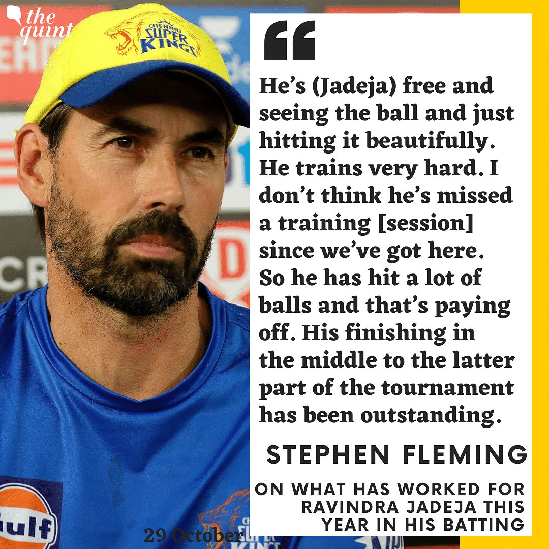 Fleming said that he was pleased to see Gaikwad grabbing his opportunity and showing what he can do.
