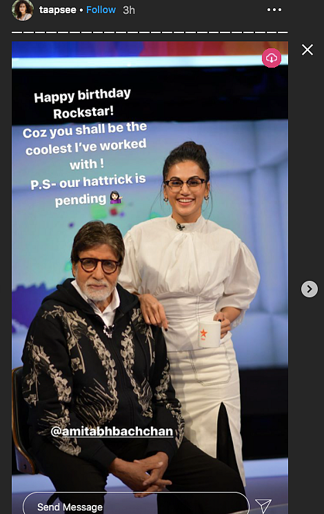 Here's How Abhishek Wished Amitabh Bachchan on His B'Day