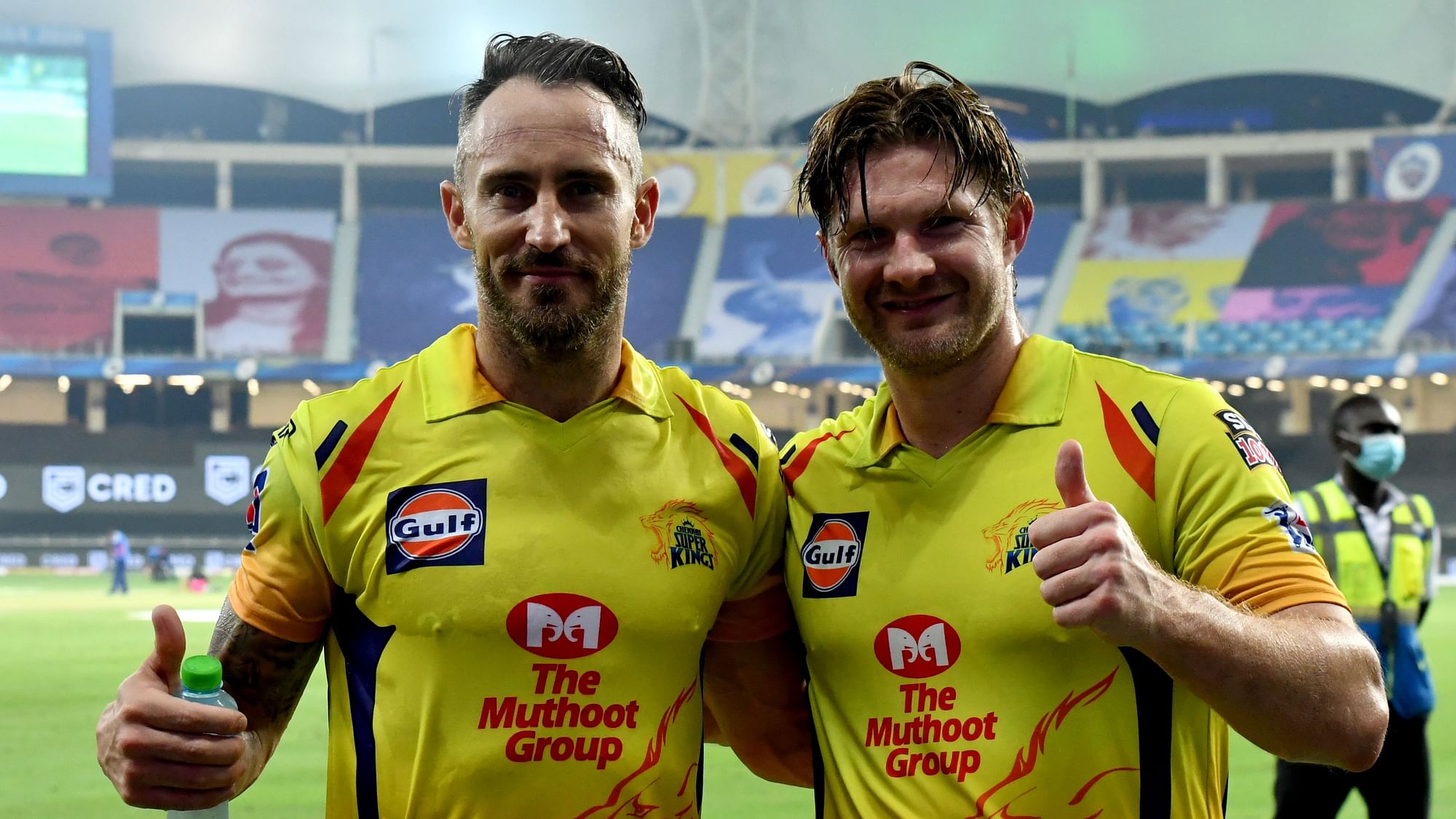 Shane Watson and Faf du Plessis’ 181-run opening stand helps CSK beat KXIP by 10 wickets.