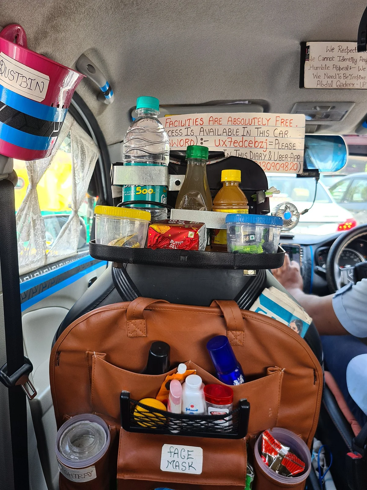 Respect All Religions: Message In Uber Driver’s Cab Wins Internet