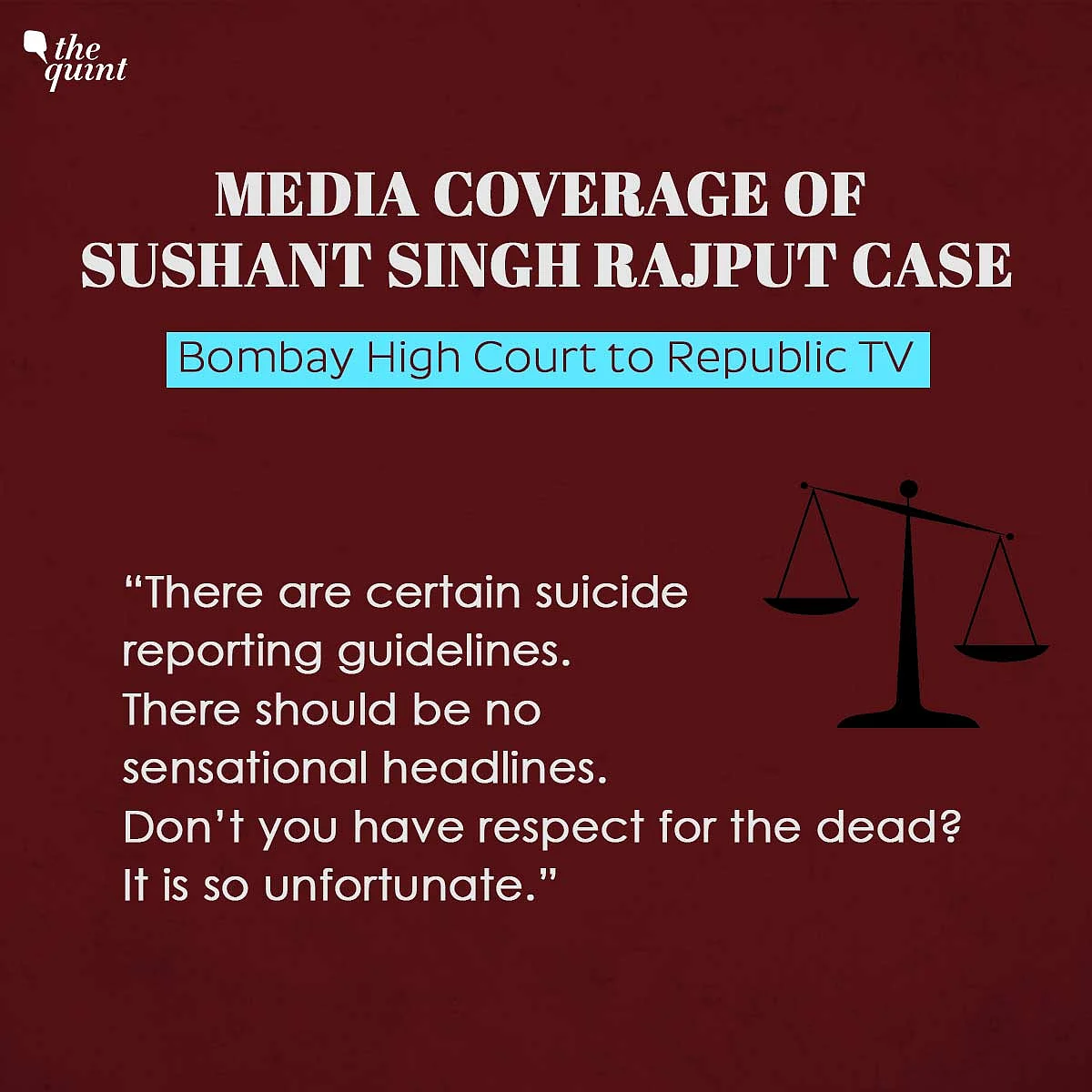 You’re Not Judges or Prosecutors: HC Raps News Portals on SSR Case