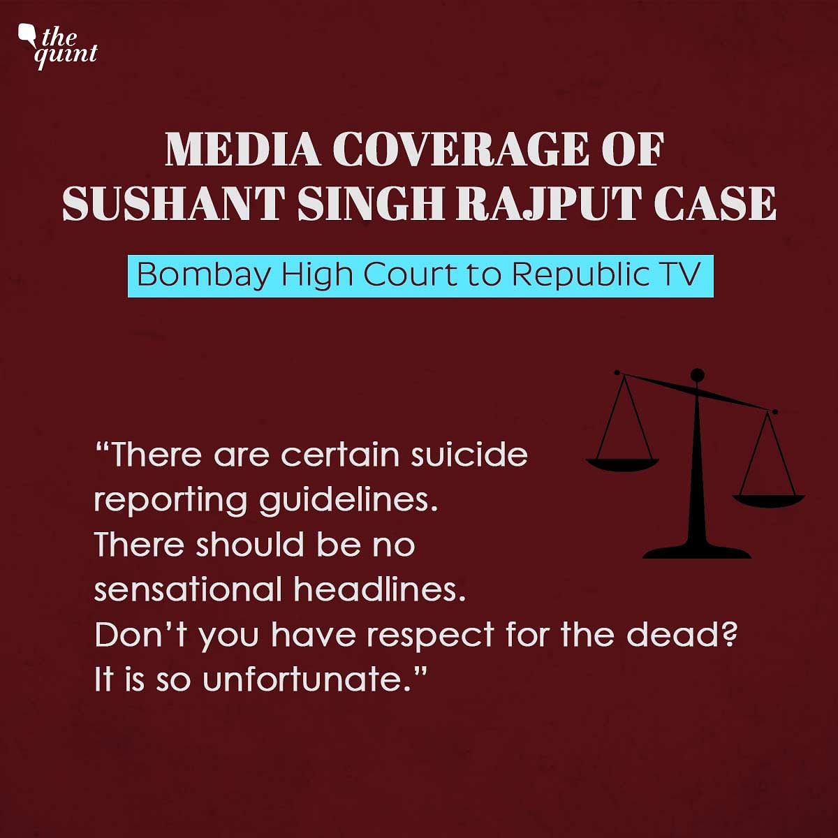 The bench, referred to Republic TV’s #ArrestRhea campaign, and asked: “Is this part of investigative journalism?”