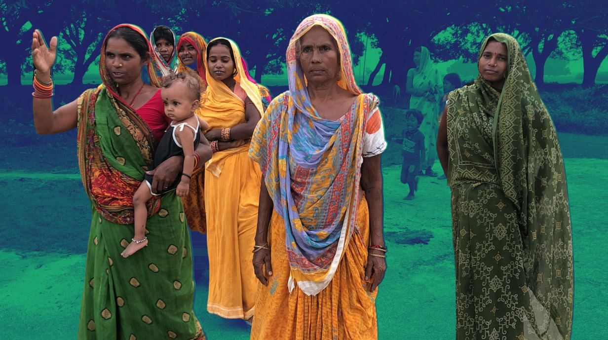 Women of Rathi village in Bihar's Madhubani