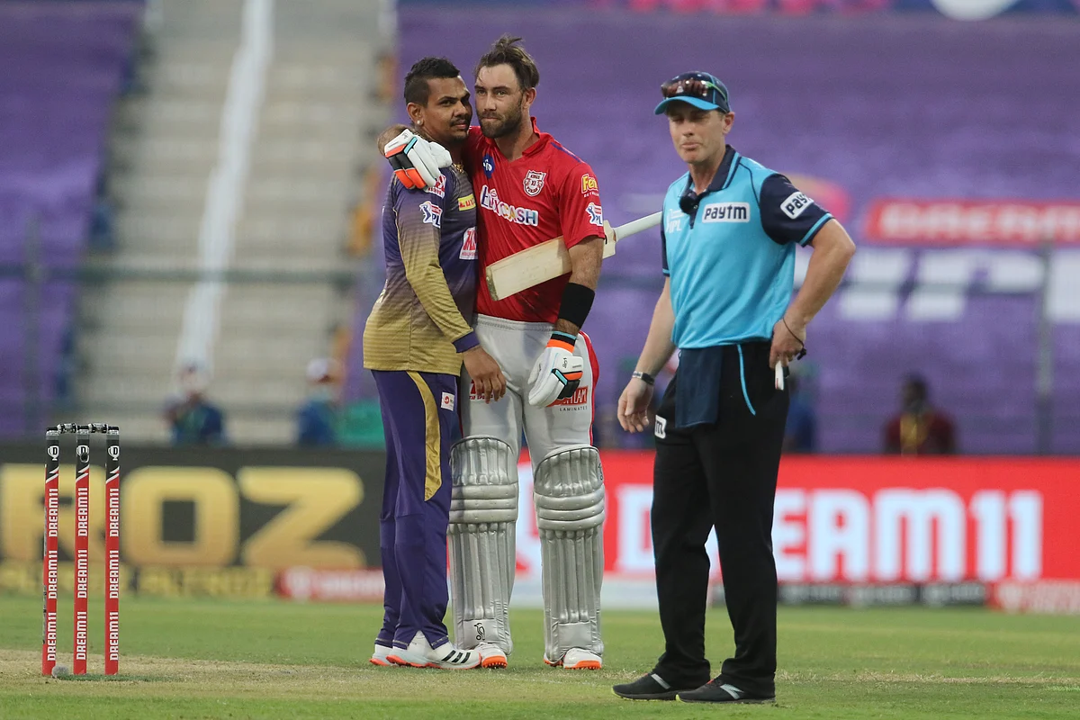 Sunil Narine defended 14 runs in the last over as KKR beat KXIP by two runs.